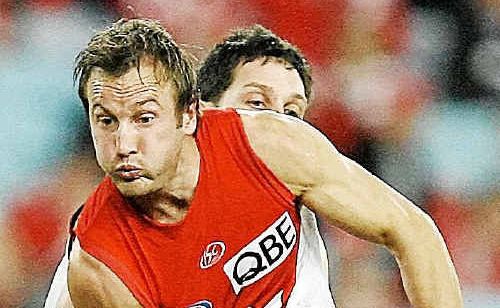 Sydney midfielder Jude Bolton could be returning to Coffs Harbour as part of the 2011 Telstra AFL Community Camps. Sydney midfielder Jude Bolton could be returning to Coffs Harbour as part of the 2011 Telstra AFL Community Camps.